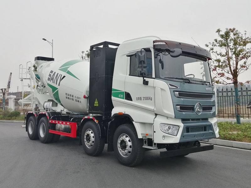 三一牌SYM5311GJB3BEV純電動混凝土攪拌運輸車公告圖片