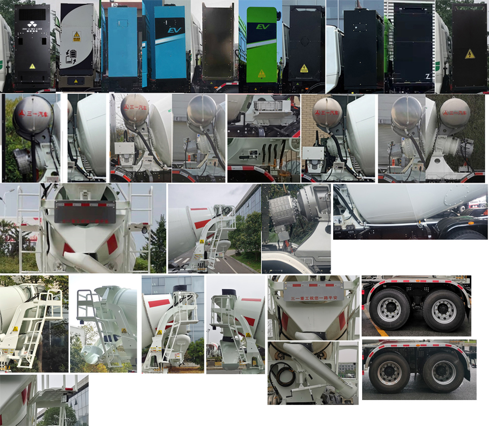 三一牌SYM5311GJB3BEV純電動混凝土攪拌運輸車公告圖片