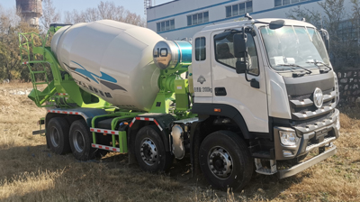 雷萨牌BJ5316GJB-MA混凝土搅拌运输车公告图片