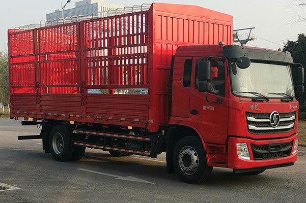 陜汽牌YTQ5161CCYFL50A0倉柵式運(yùn)輸車公告圖片