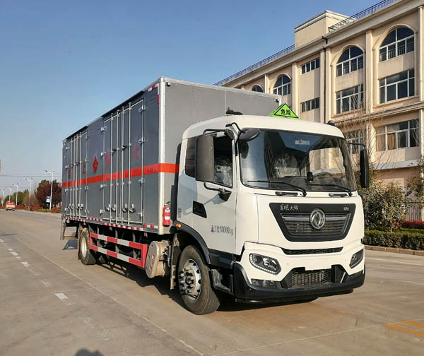 大力牌DLQ5181XRQDFH6易燃?xì)怏w廂式運輸車公告圖片