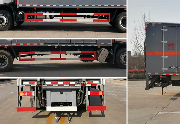 大力牌DLQ5181XRQDFH6易燃?xì)怏w廂式運輸車公告圖片