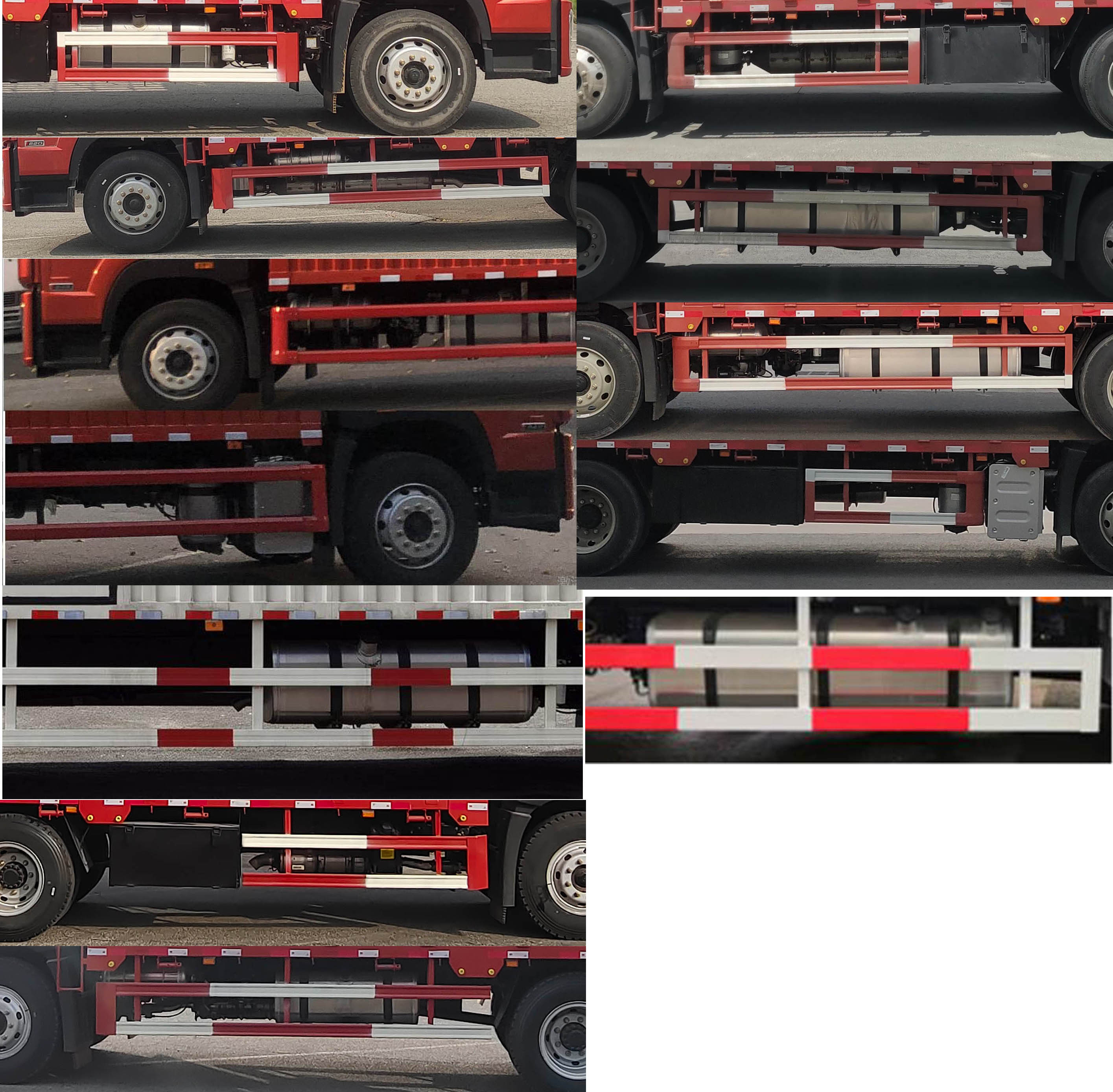 解放牌CA5181CCYP28K2L1E6A80倉柵式運輸車公告圖片