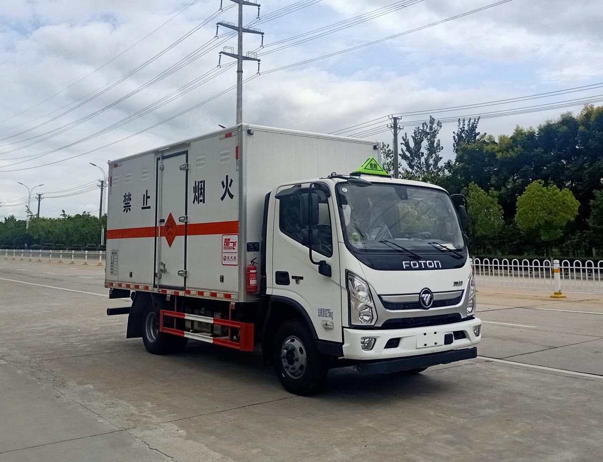 楚飛牌CLQ5080XQY6BJ爆破器材運輸車公告圖片