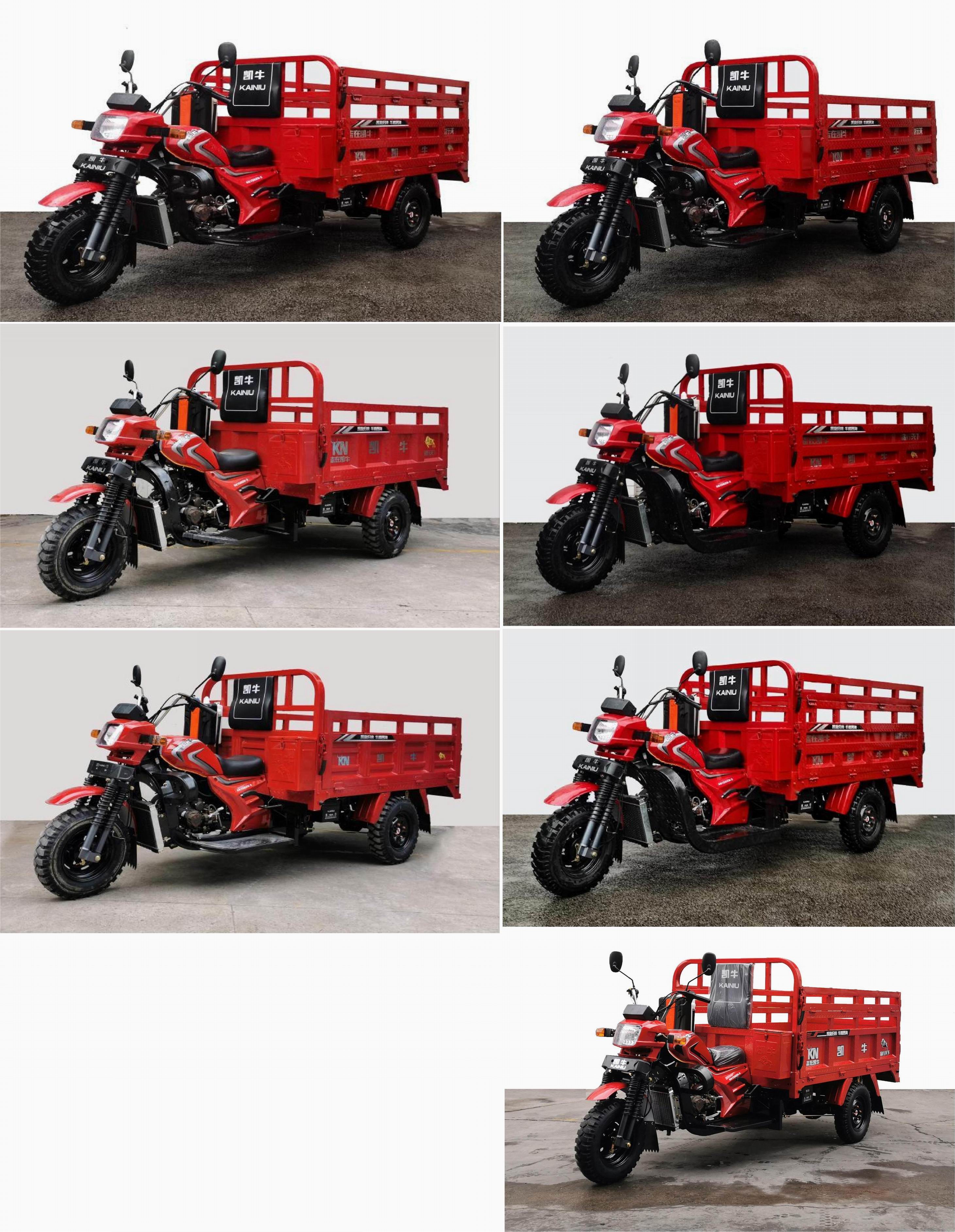 凯牛牌KN150ZH-3正三轮摩托车公告图片