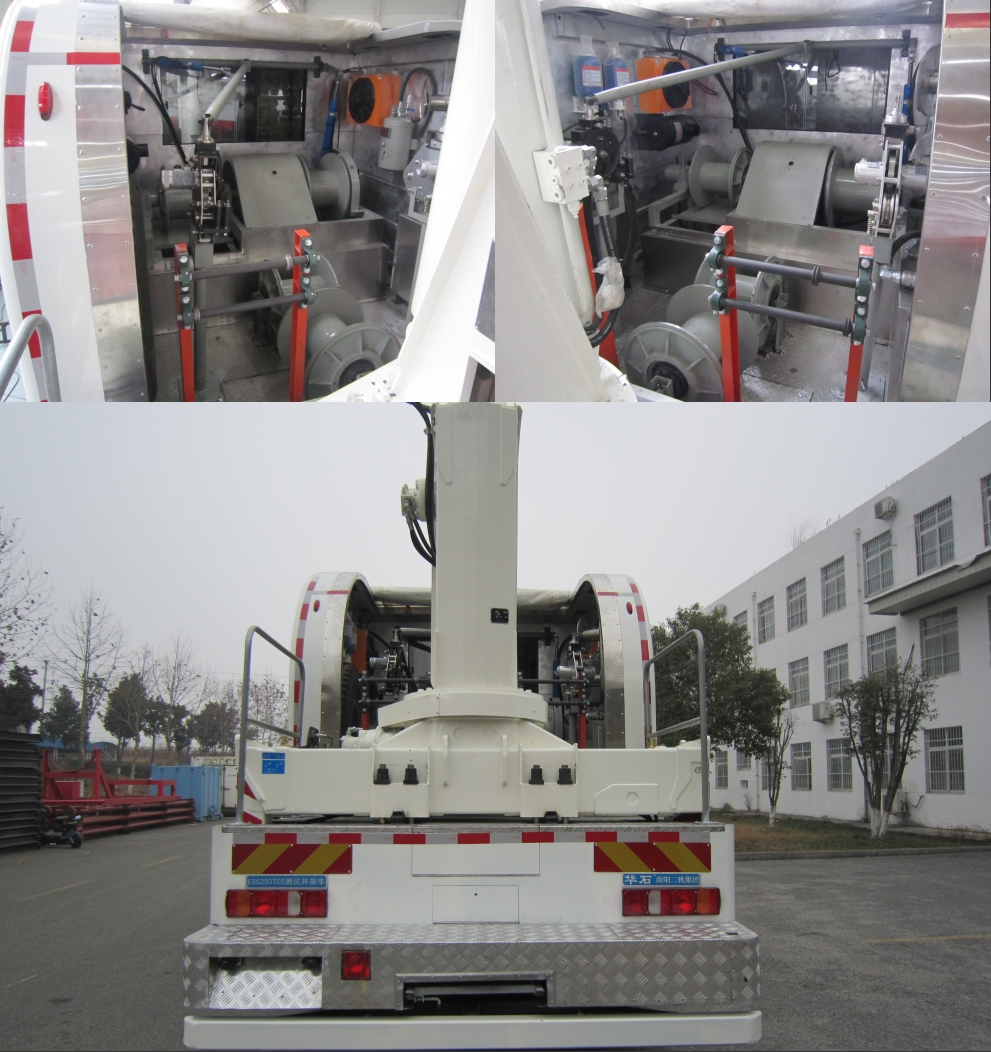 華石牌ES5250TCS測(cè)試井架車公告圖片