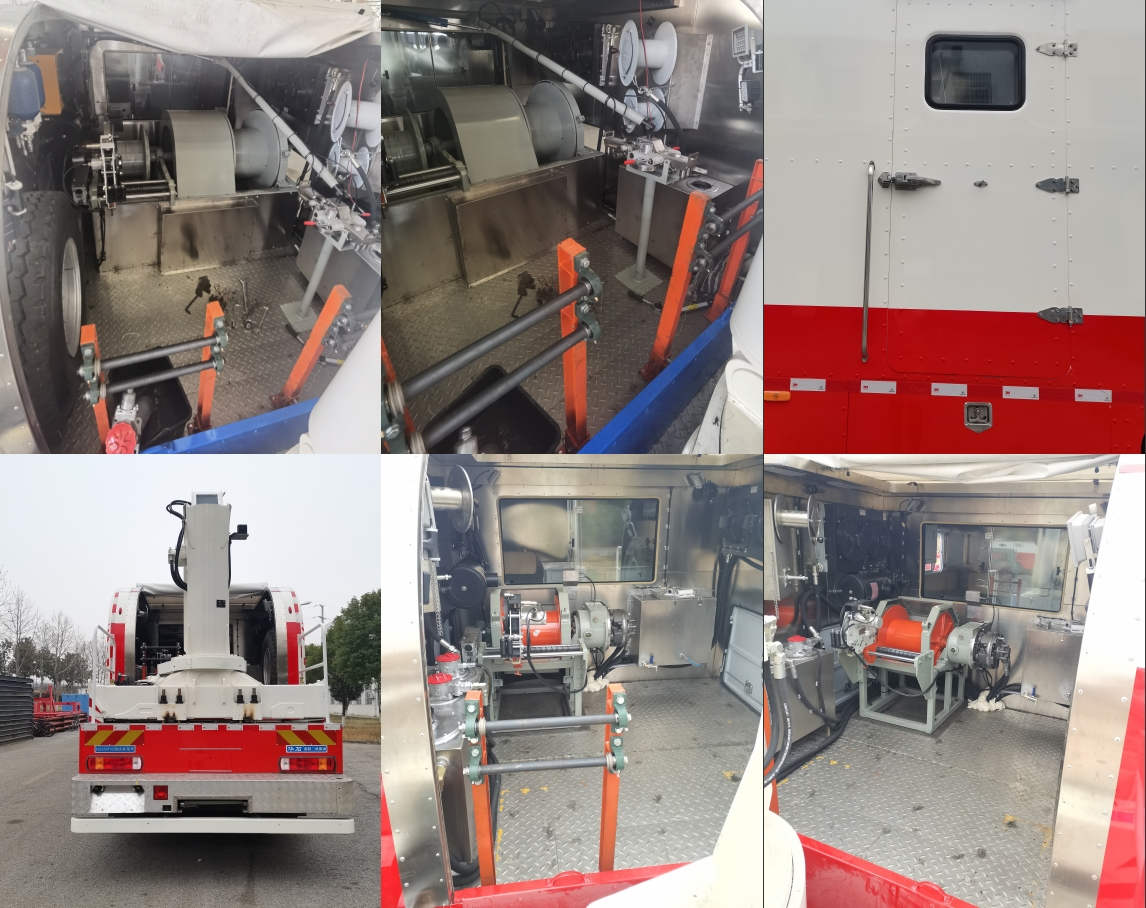 華石牌ES5250TCS測(cè)試井架車公告圖片