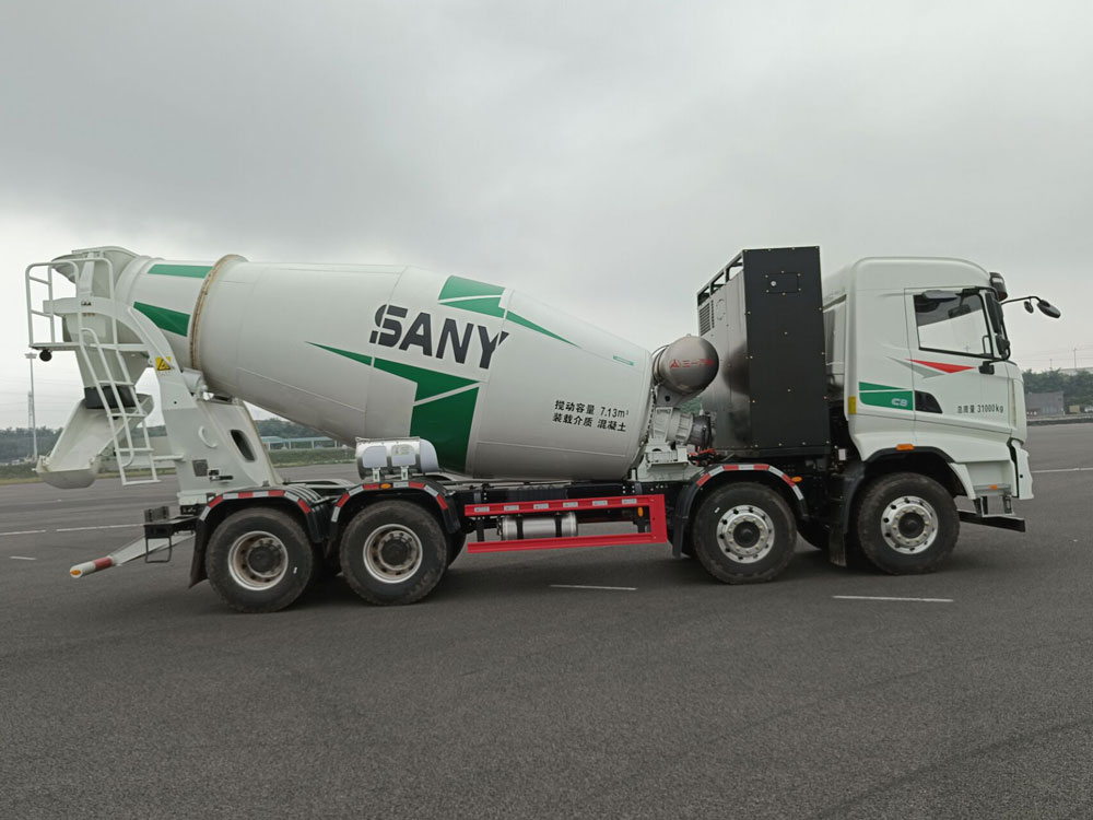 三一牌SYM5310GJB5BEV6換電式純電動(dòng)混凝土攪拌運(yùn)輸車公告圖片