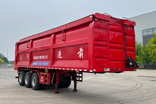 豫前通牌9.9米31.8吨3轴散装粮食运输半挂车(HQJ9401ZLS)