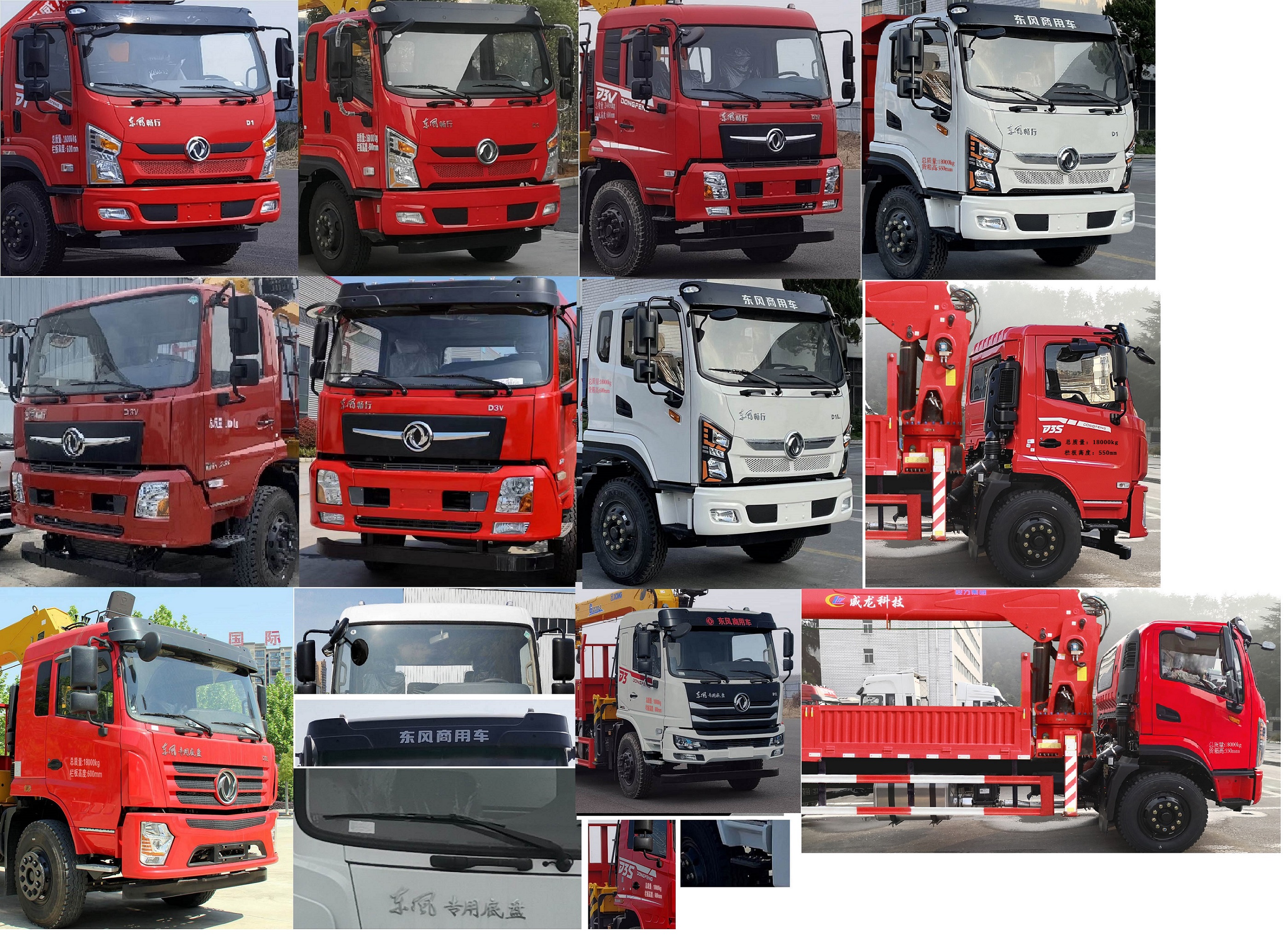 東風(fēng)牌DFV5183JSQGP6D1隨車起重運(yùn)輸車公告圖片