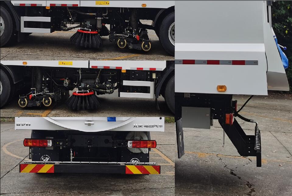 福田牌BJ5183TXSEV-H1純電動洗掃車公告圖片