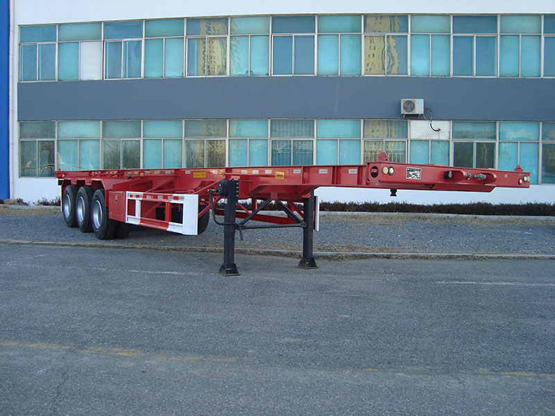 通华牌12.4米30.5吨3轴集装箱运输半挂车(THT9370TJZL01)
