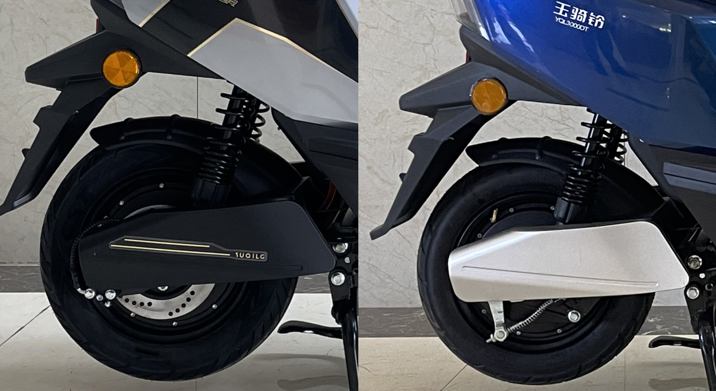 YQL3000DT 玉骑铃牌纯电动前盘式后盘式/鼓式电动两轮摩托车图片
