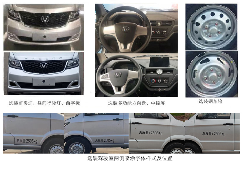 太行成功牌SCH5035XXYDC1A廂式運(yùn)輸車(chē)公告圖片