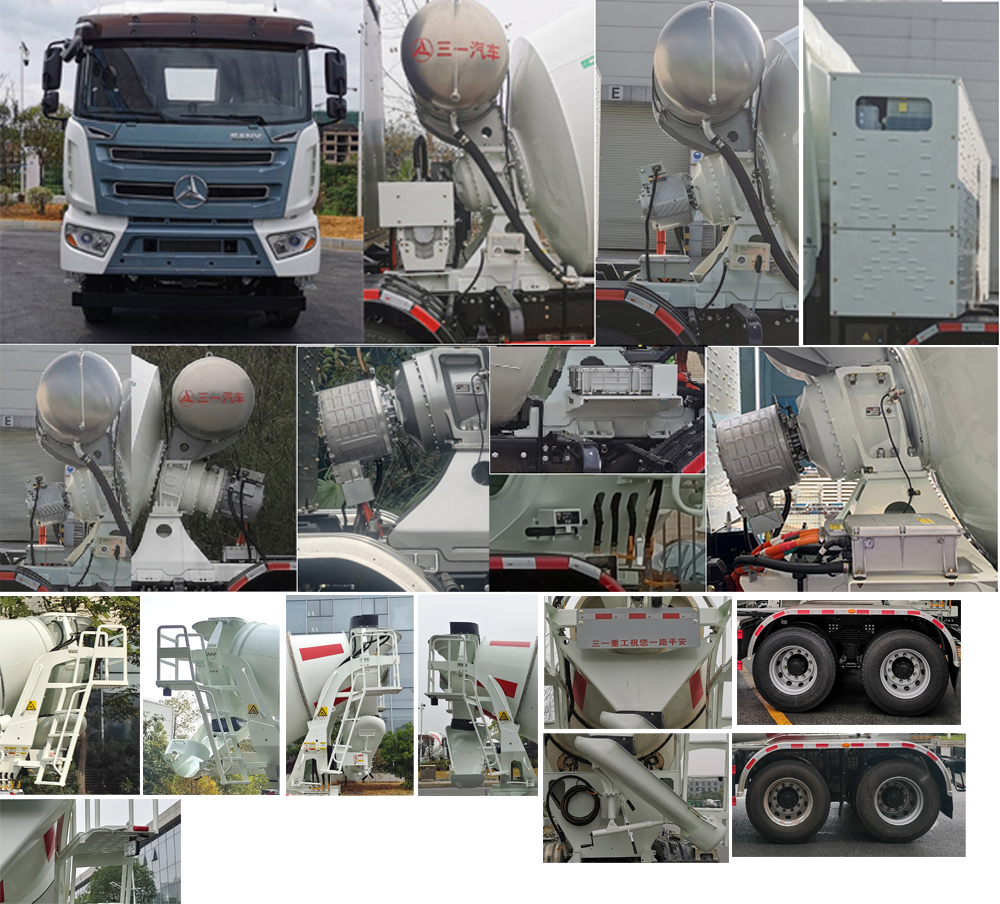 三一牌SYM5310GJB6BEV2純電動(dòng)混凝土攪拌運(yùn)輸車(chē)公告圖片
