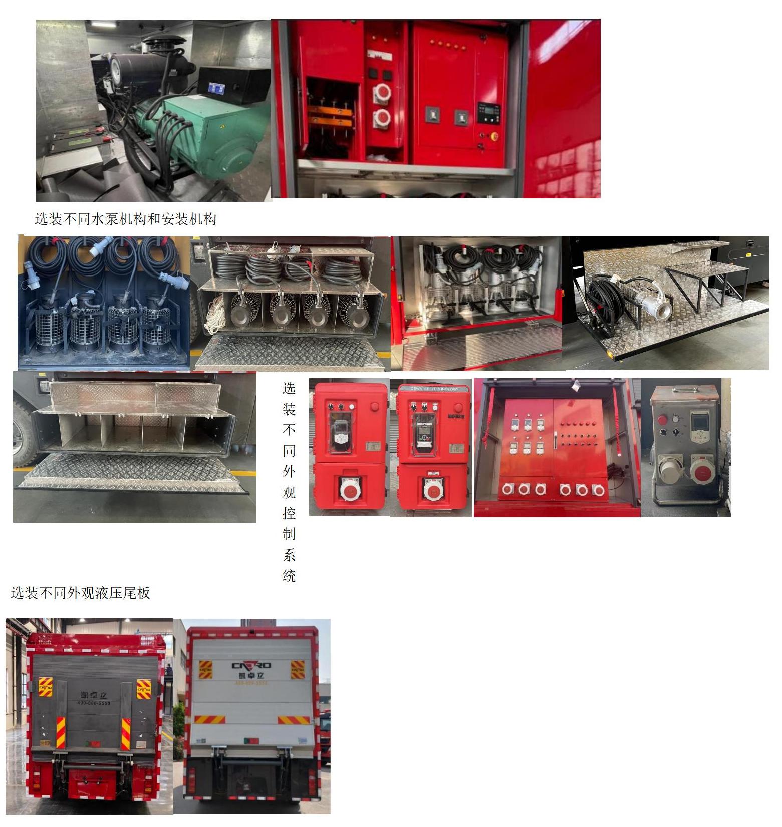 笛沃牌DWP5181TPSDK2大流量排水搶險車公告圖片