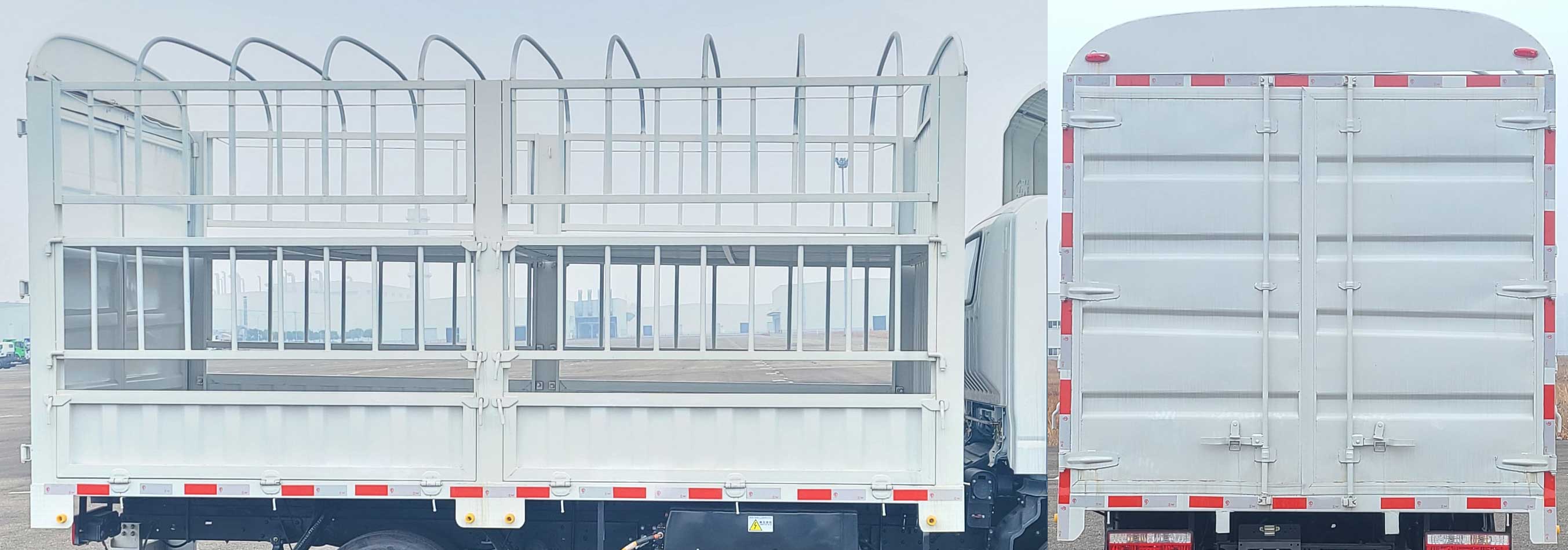 現(xiàn)代牌CHM5045CCYZDC33BEV純電動倉柵式運輸車公告圖片