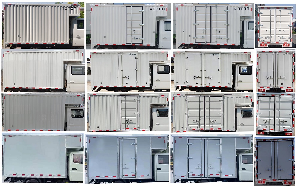 福田牌BJ5044XXY9AA6-AB2厢式运输车公告图片