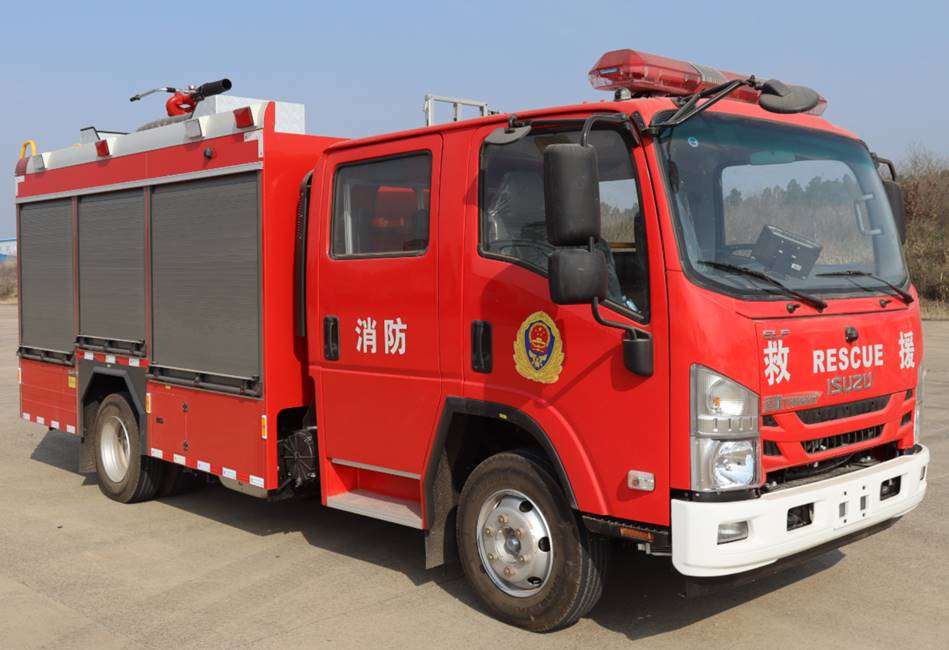 适航牌WKL5100GXFPM35/WL泡沫消防车