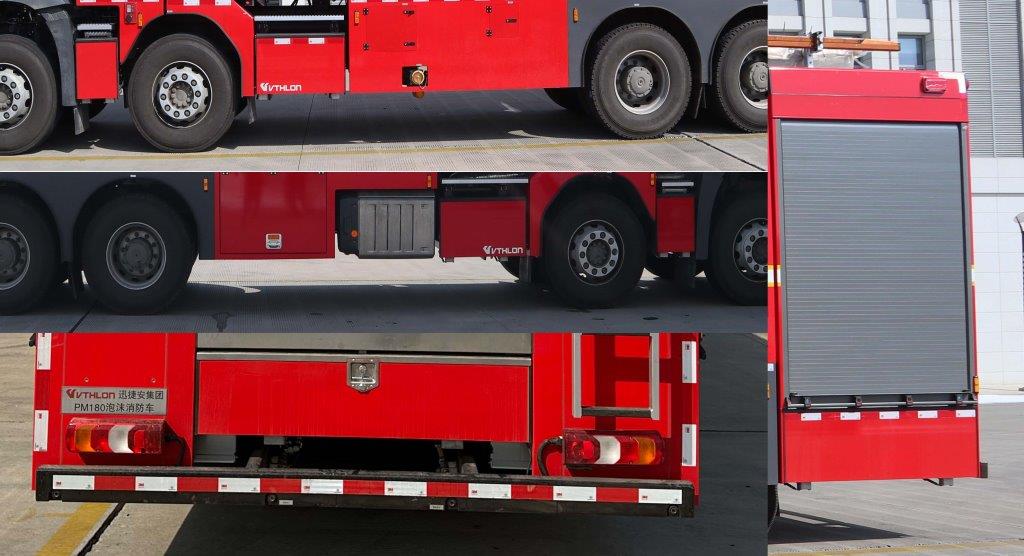 威速龍牌LCG5380GXFPM180/MB泡沫消防車公告圖片