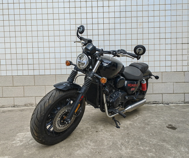 洪都牌HD400-E两轮摩托车图片
