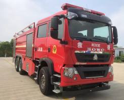 适航牌WKL5280GXFPM120泡沫消防车