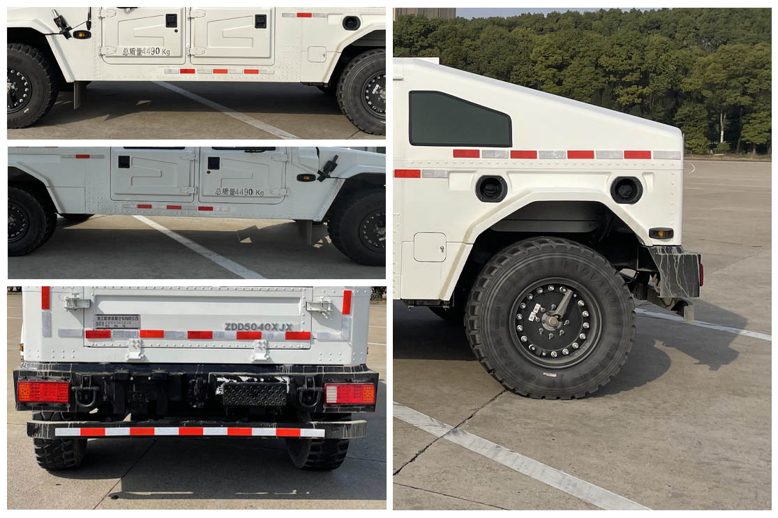 隆翠牌ZDD5040XJX檢修車公告圖片