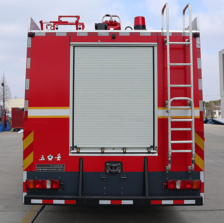 五岳牌TAZ5316GXFGL120干粉水联用消防车公告图片
