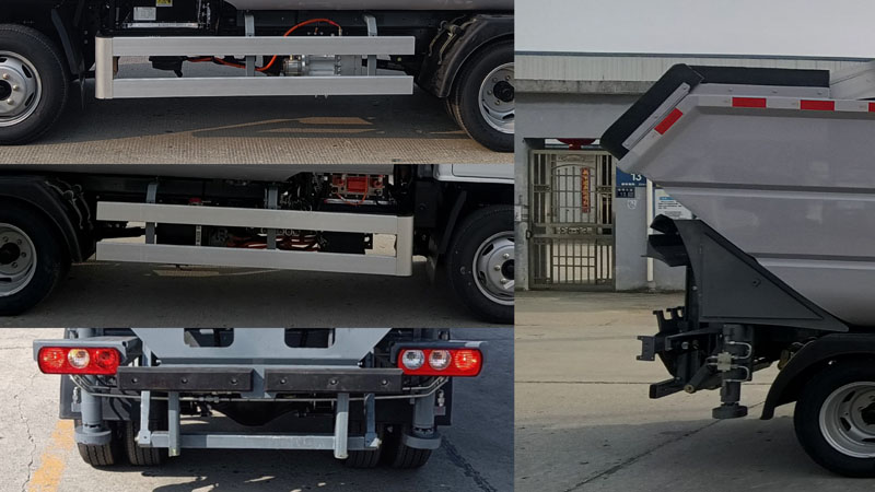 三聯(lián)牌YSY5040ZZZBEV純電動(dòng)自裝卸式垃圾車(chē)公告圖片