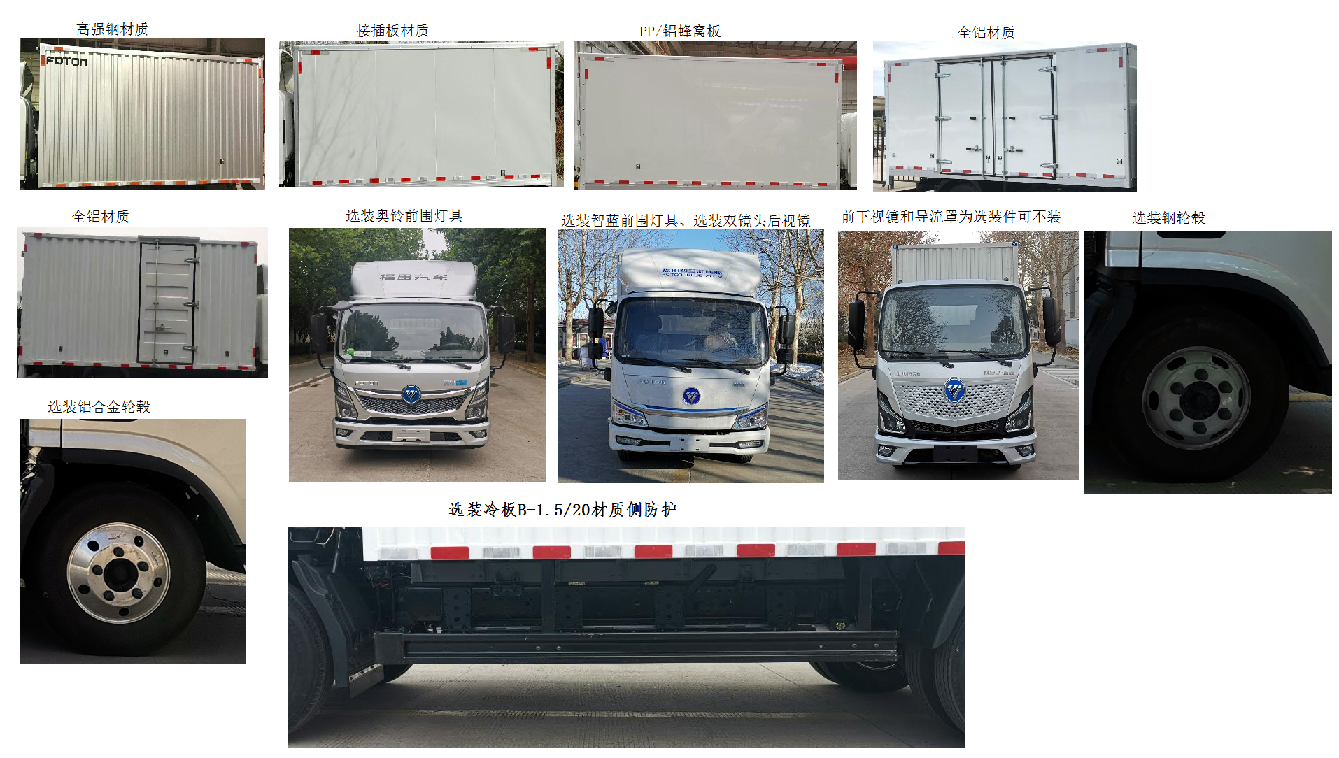 福田牌BJ5045XXYEV1A純電動廂式運(yùn)輸車公告圖片