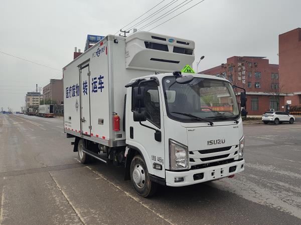 凱樂(lè)泰牌JYA5040XYY-JXW1醫(yī)療廢物轉(zhuǎn)運(yùn)車公告圖片