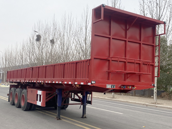 杰利鑫牌10.9米34.5吨3轴自卸半挂车(BCN9403Z)