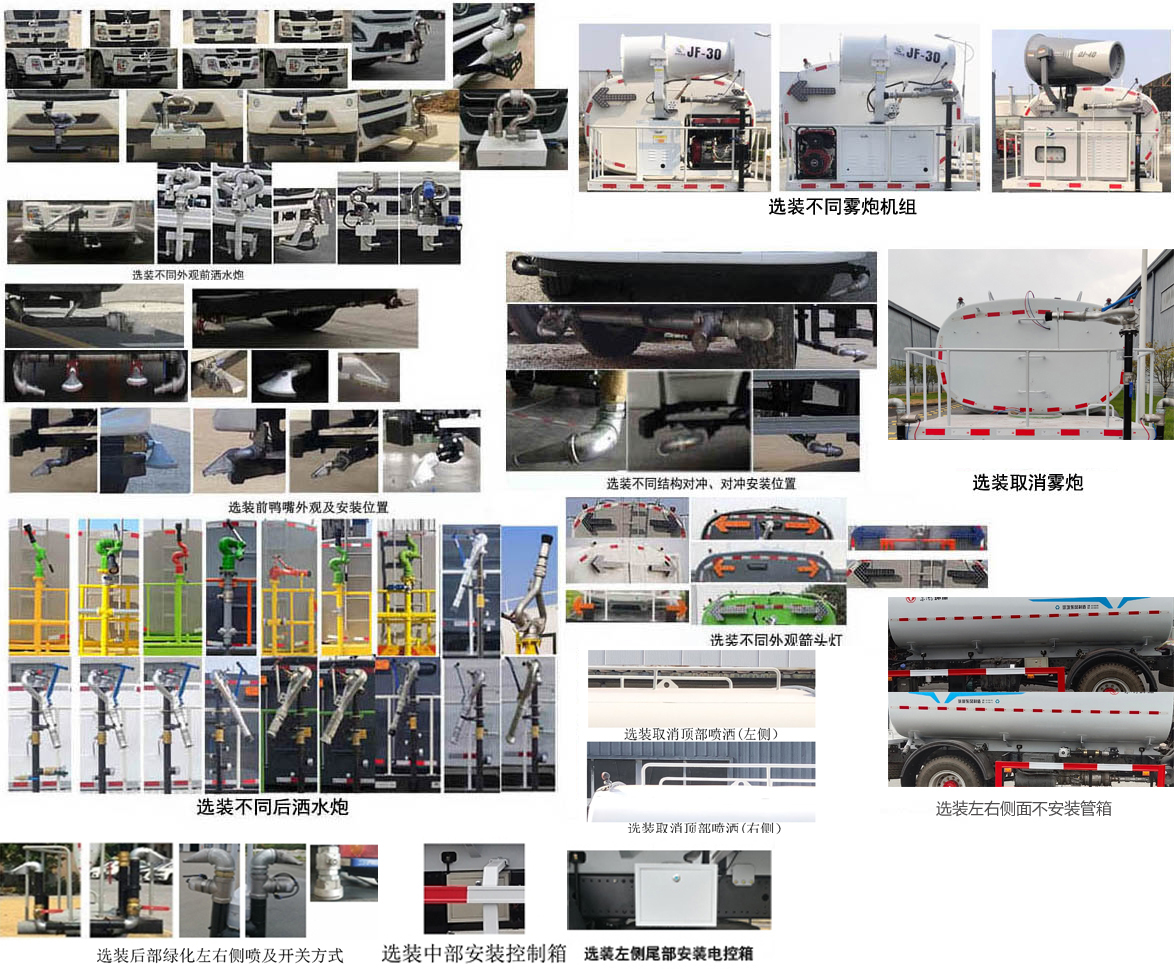 東風(fēng)牌EQ5182GPSSEQ6綠化噴灑車公告圖片