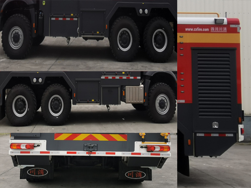 川消牌SXF5282GXFJX110機場消防車公告圖片