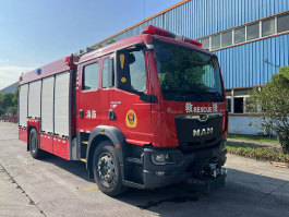 捷达消防牌SJD5174GXFAP50/MEA压缩空气泡沫消防车