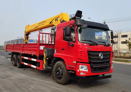 雷萨牌BJ5258JSQ-10随车起重运输车公告图片