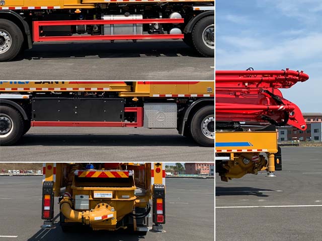 三一牌SYM5465THBPHEV插電式混合動力混凝土泵車公告圖片