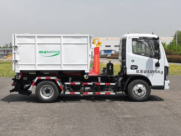 牧安達(dá)牌SDM5045ZXXDF車(chē)廂可卸式垃圾車(chē)公告圖片