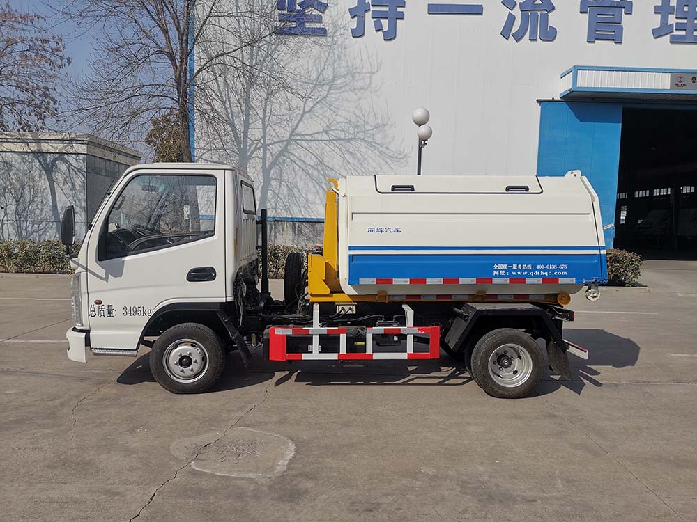 賽哥爾牌QTH5036ZXX車廂可卸式垃圾車公告圖片