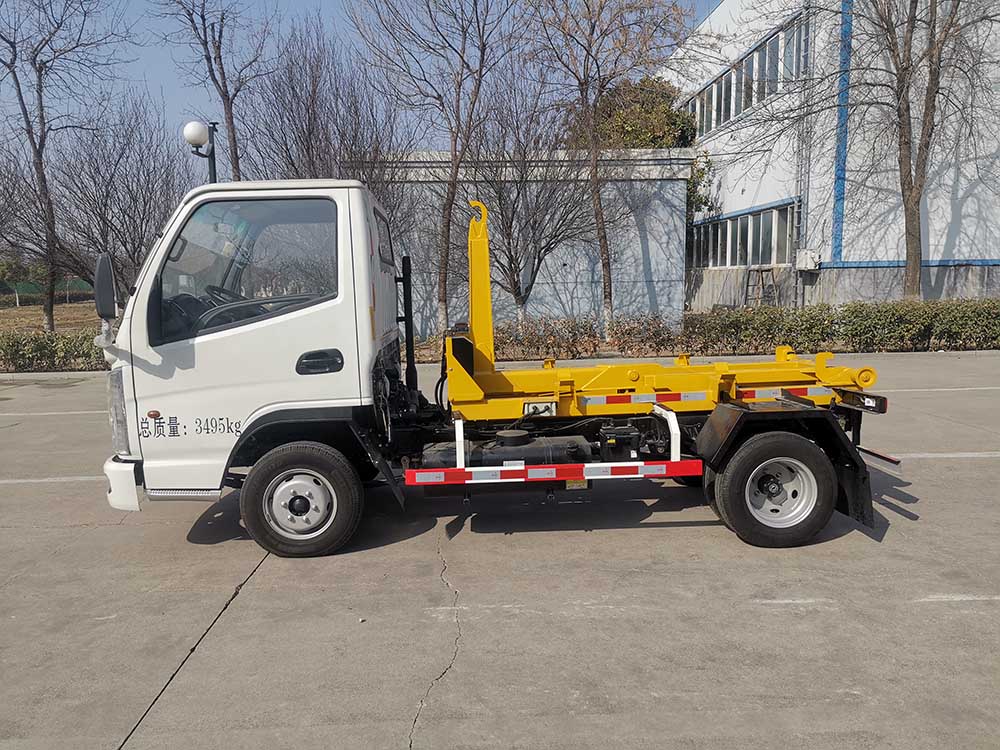 賽哥爾牌QTH5036ZXX車廂可卸式垃圾車公告圖片