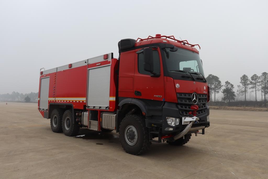 天河牌LLX5286GXFJX100/BS機(jī)場消防車公告圖片