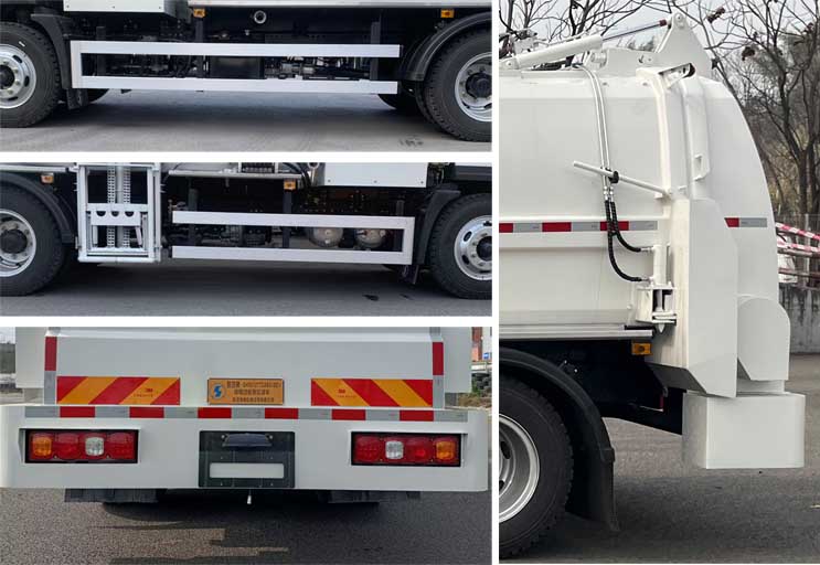 陜汽牌SHN5127TCABA1BEV純電動餐廚垃圾車公告圖片