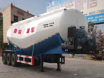 恩信事业牌11.5米29吨3轴低密度粉粒物料运输半挂车(HEX9402GFLA)
