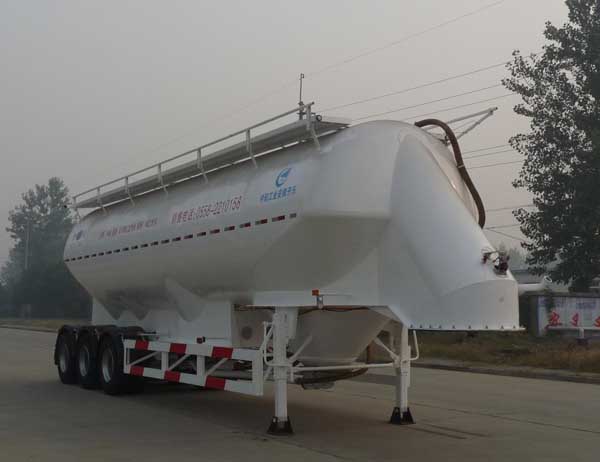 开乐牌12.4米33吨3轴铝合金中密度粉粒物料运输半挂车(AKL9401GFLA1)
