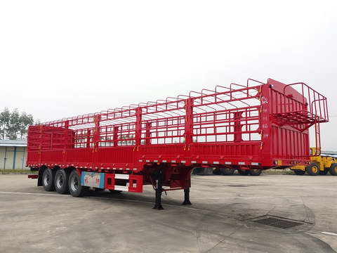 福狮牌13米33.9吨3轴仓栅式运输半挂车(LFS9404CCY)