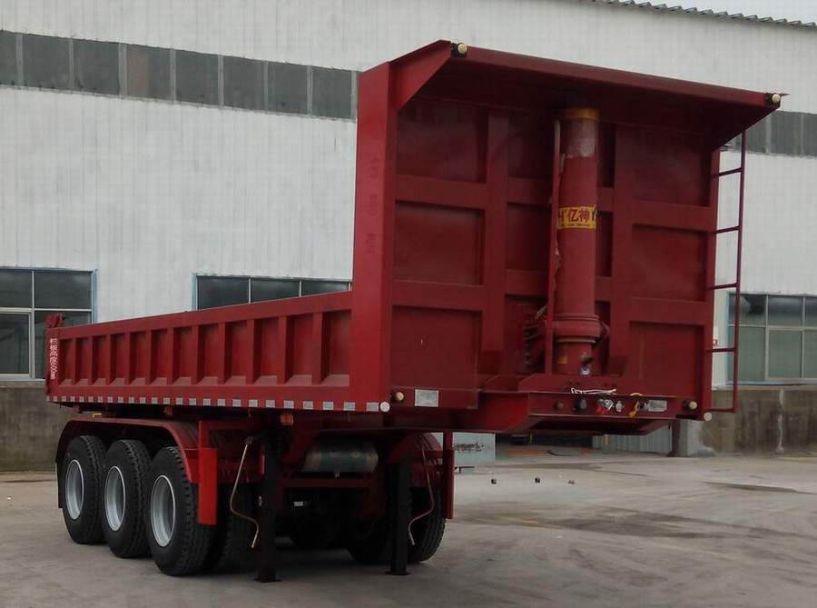 恩信事业牌8.8米32.9吨3轴自卸半挂车(HEX9401ZH)