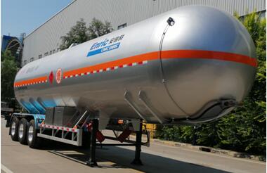 安瑞科牌13.2米25.8吨3轴液化气体运输半挂车(HGJ9401GYQ16)