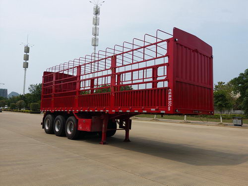 福狮牌9.5米34.6吨3轴仓栅式运输半挂车(LFS9405CCY)