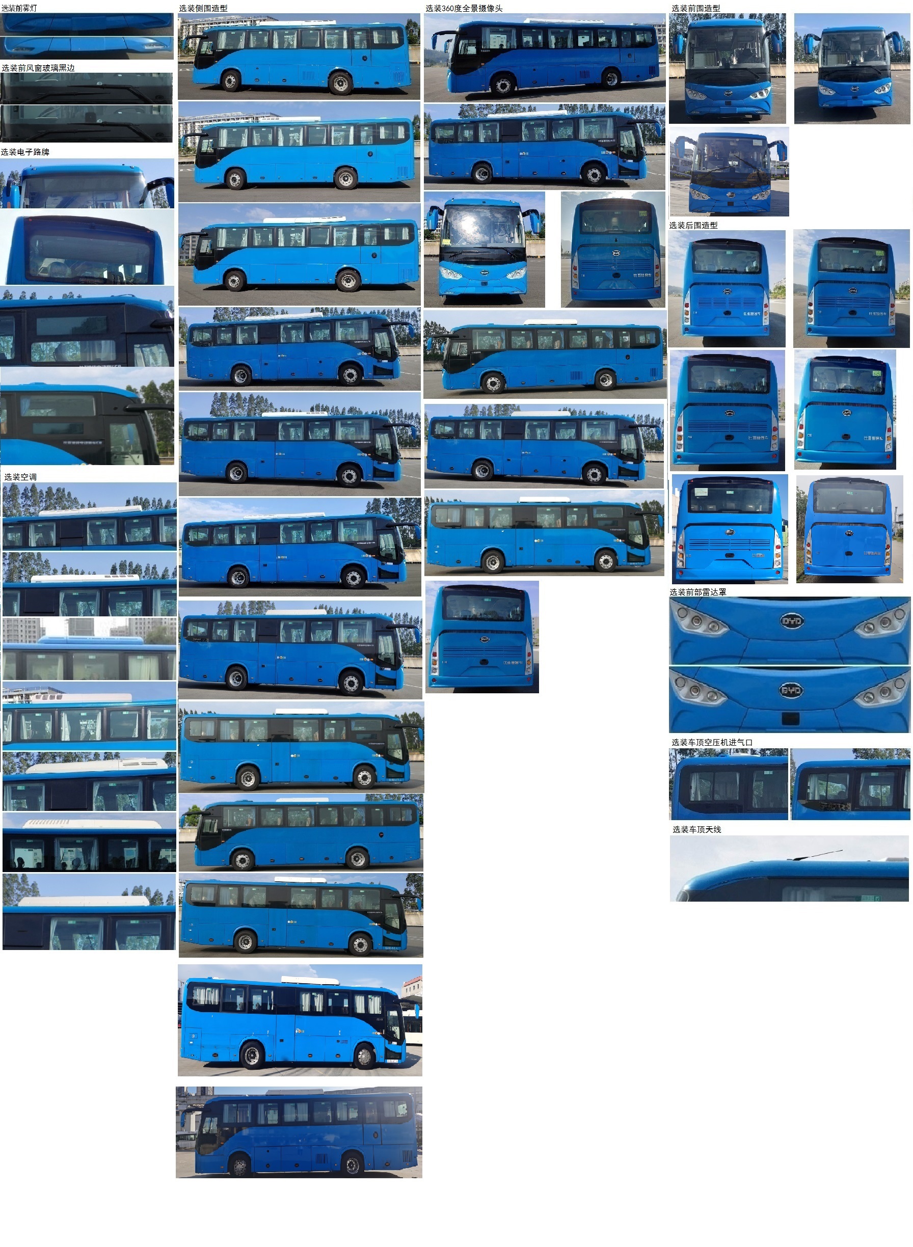 比亚迪牌BYD6112HGEV纯电动城市客车公告图片