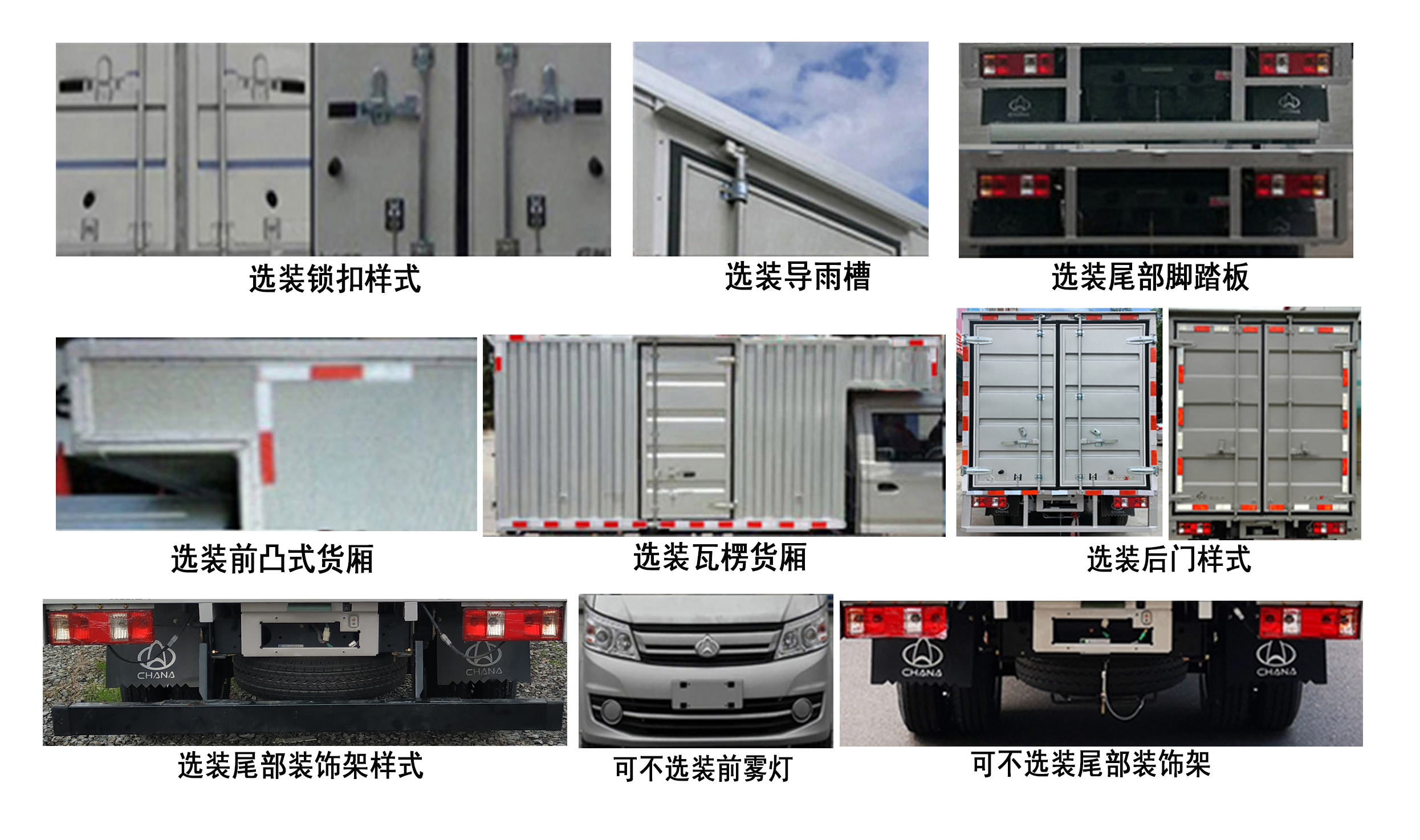 長安牌SC5031XXYFRD64廂式運輸車公告圖片